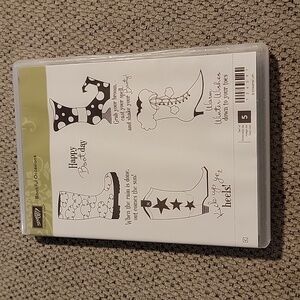 NWT Stampin Up Bootiful Occasions Stamp Set